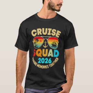 Cruise Squad 2026 Summer Vacation Matching Family T-Shirt