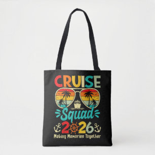 Cruise Squad 2026 Summer Vacation Matching Family Tote Bag