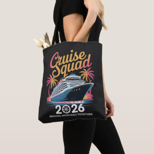 Cruise Squad 2026 Summer Vacation Tote Bag