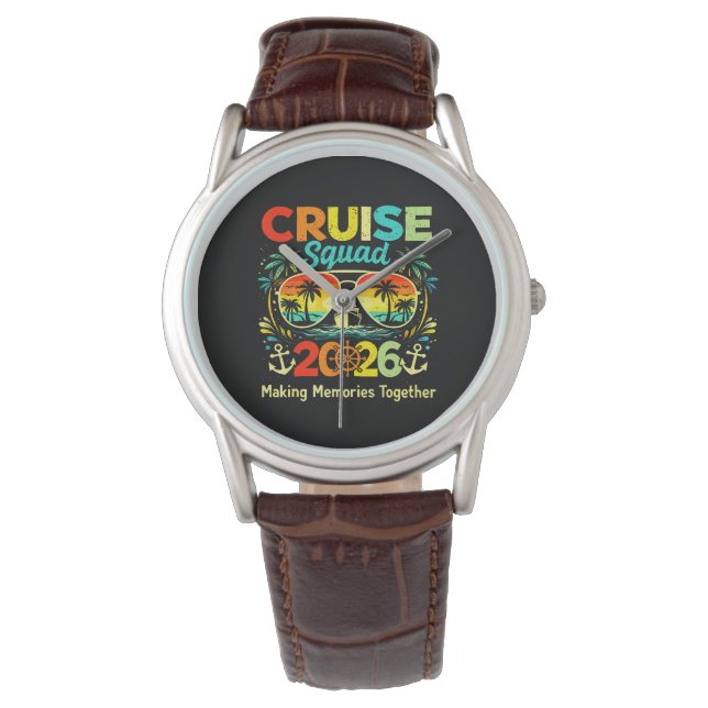 Cruise Squad 2026 Summer Vacation Watch (Front)