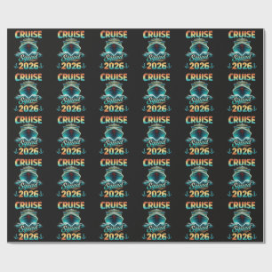 Cruise Squad 2026 – Summer Vacation Wrapping Paper