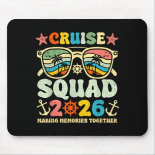 Cruise squad 2026 sunglasses retro vintage making mouse pad