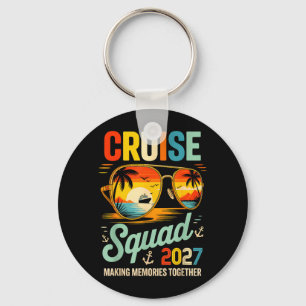 Cruise Squad 2027 Family Group Matching Summer Key Ring