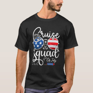 Cruise Squad 4th Of July Vacation Matching Family T-Shirt
