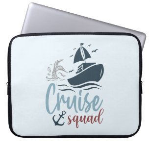 Cruise Squad Adventure Laptop Sleeve