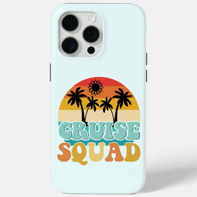 Cruise Squad Case-Mate iPhone Case (Back)