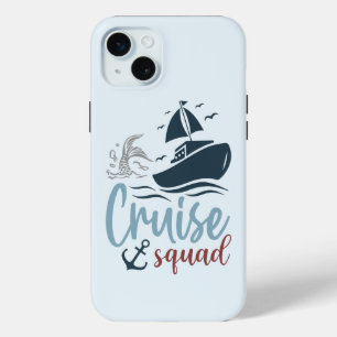 Cruise Squad iPhone 15 Mini Case