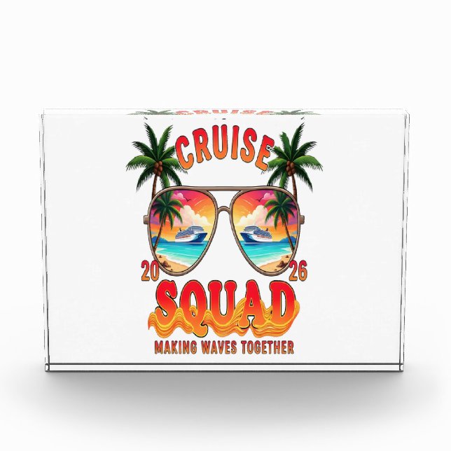 Cruise Squad Making Waves Together Summer Photo Block (Front)