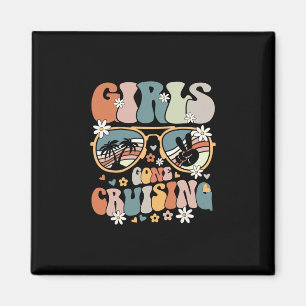 Cruise Squad Matching Girls Gone Cruising 2025 Wom Magnet