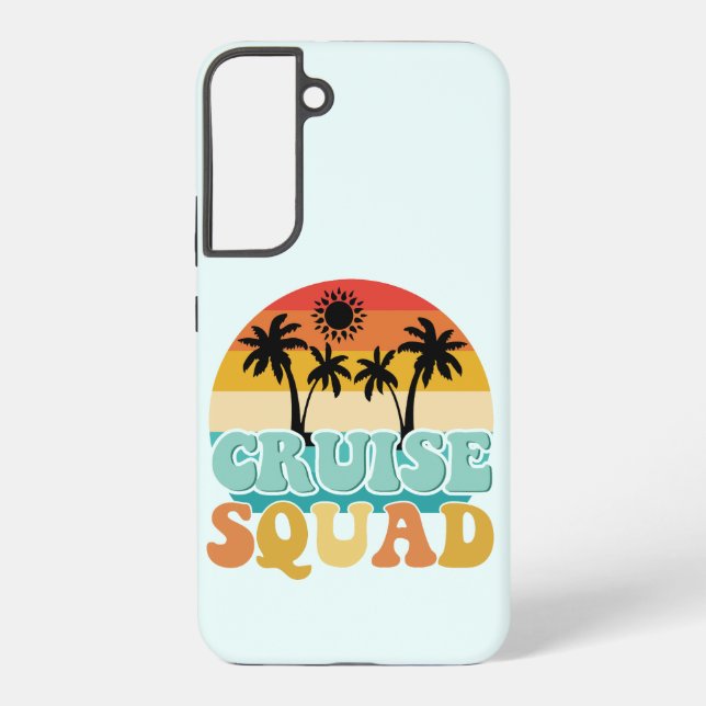 Cruise Squad Samsung Galaxy S22+ Case (Back)
