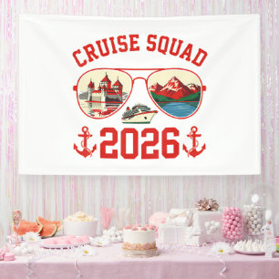 Cruise Squad Switzerland Vacation Trip 2026 Banner