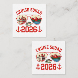 Cruise Squad Switzerland Vacation Trip 2026 Card