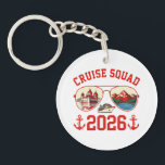 Cruise Squad Switzerland Vacation Trip 2026 Key Ring<br><div class="desc">Cruise Squad Switzerland Vacation Trip 2026</div>