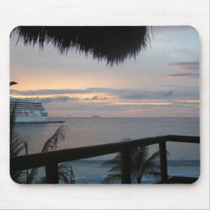 Cruise Sunset  Mousepad