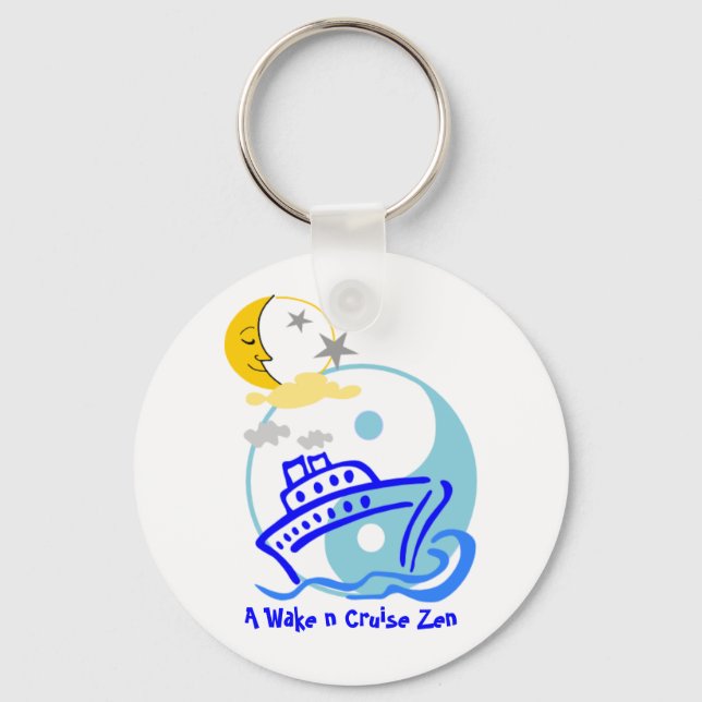 Cruise Themed Keychain (Front)