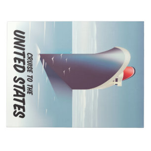 Cruise to the United states Notepad