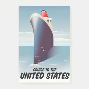 Cruise to the United states Post-it Notes