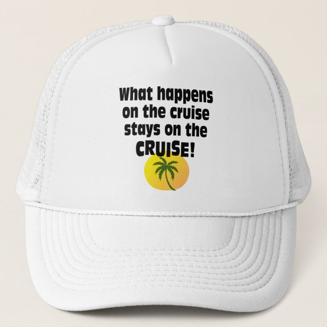 Cruise Trucker Hat (Front)