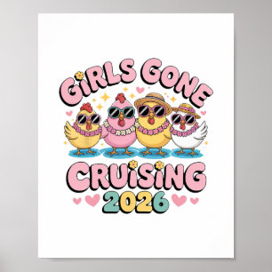 Cruise Vacation Trip Chicken Girls Gone Cruising 2 Poster