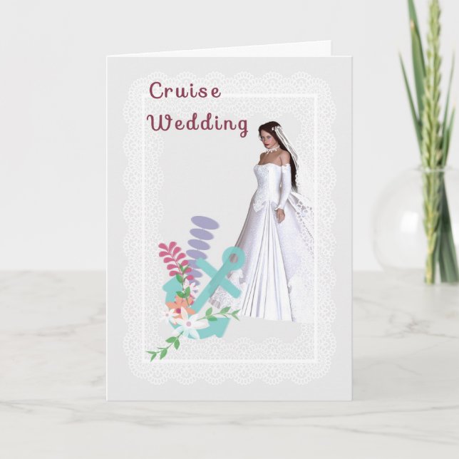Cruise Wedding Invitation (Front)