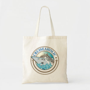 Cruiseaholic Cruise Ship Vacation Cruising Lover Tote Bag