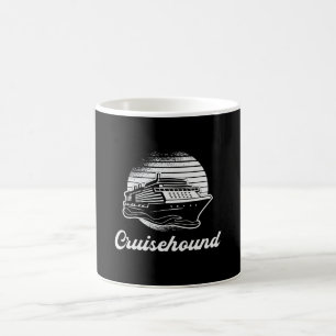 Cruisehound Cruise Ship Boat Boating Yacht Ocean Coffee Mug