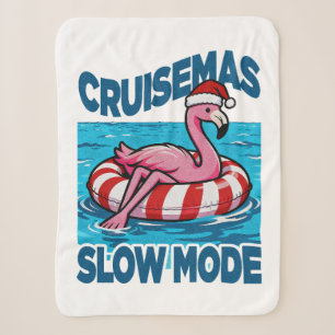Cruisemas Slow Mode Sherpa Blanket