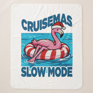 Cruisemas Slow Mode Sherpa Blanket