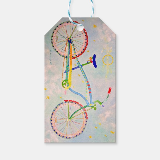 Cruiser Bike Gift Tag (Front)