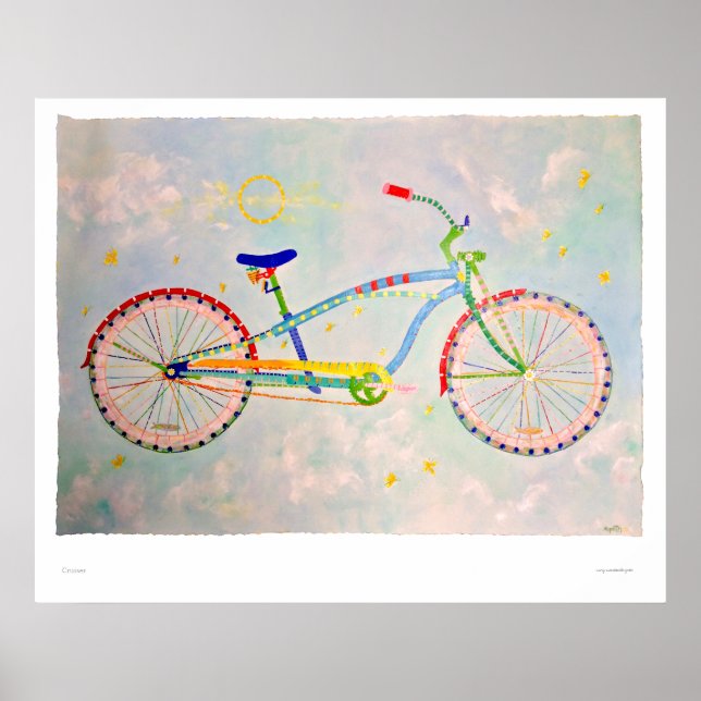 Cruiser Bike Print (Front)