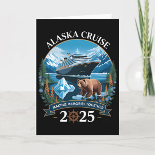 Cruisin Alaska 2025 Family Alaska Cruise Funny Vac Card