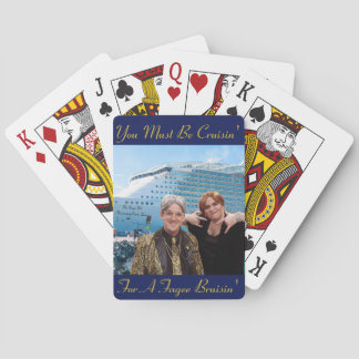 Cruisin' For A Fagee Bruisin' Playing Cards