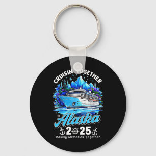Cruisin' Together Alaska 2025 Alaska Cruise Family Key Ring