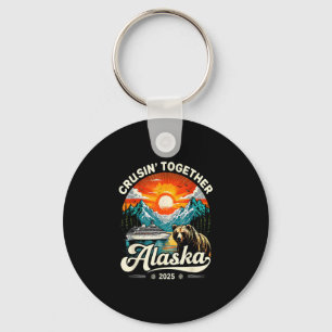Cruisin Together Alaska 2025 Cruise Family Trip  Key Ring