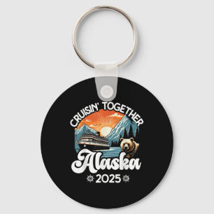 Cruisin Together Alaska 2025 Family Friend Alaska Key Ring