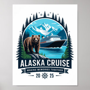 Cruisin Together Alaska 2025 Family Friend Alaska Poster