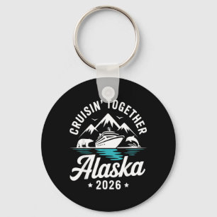 Cruisin Together Alaska 2026 Family Friend Alaska Key Ring
