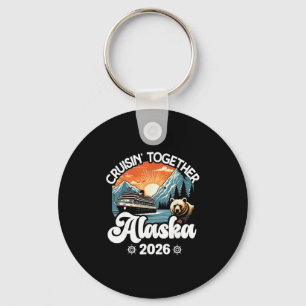 Cruisin Together Alaska 2026 Family Friend Alaska  Key Ring