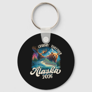 Cruisin Together Alaska 2026 Family Friend Alaska Key Ring