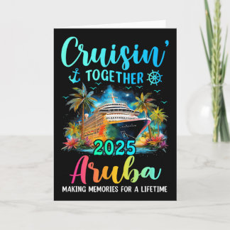 Cruisin' Together Aru 2025 Family Cruise Vacation  Card