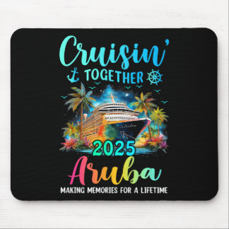 Cruisin' Together Aru 2025 Family Cruise Vacation  Mouse Pad