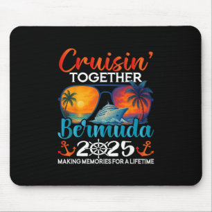 Cruisin Together Bermuda 2025 Friends Bermuda Crui Mouse Pad