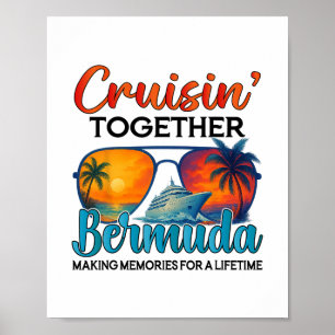 Cruisin Together Bermuda 2025 Friends Bermuda Crui Poster