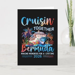 Cruisin' Together Bermuda 2026 Family Vacation Cru Card