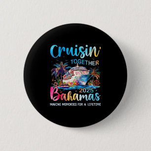 Cruisin Together Hamas 2025 Family Cruise Hamas Va 6 Cm Round Badge