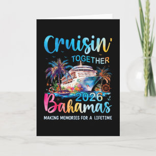 Cruisin Together Hamas 2026 Family Cruise Vacation Card