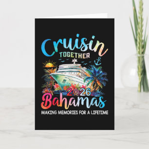 Cruisin Together Hamas Vacation Family Hamas Cruis Card