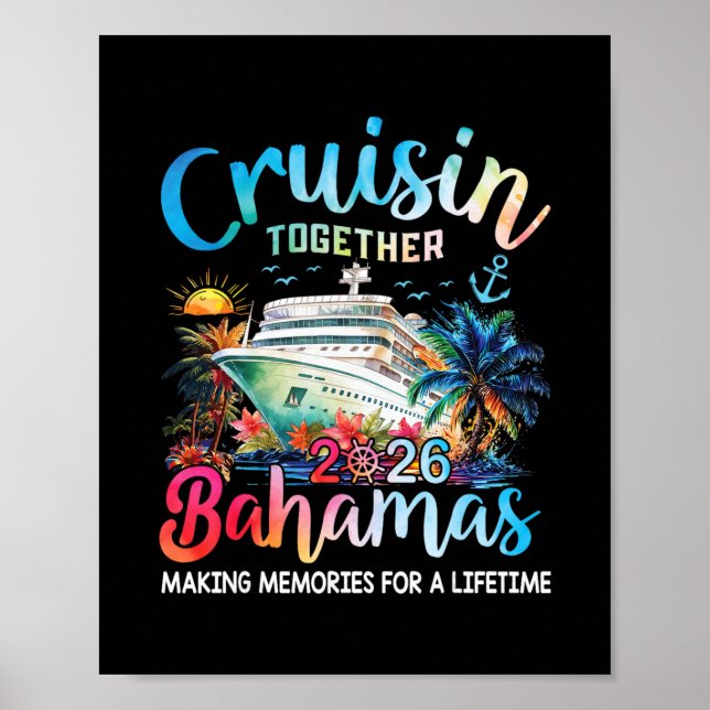 Cruisin Together Hamas Vacation Family Hamas Cruis Poster (Front)