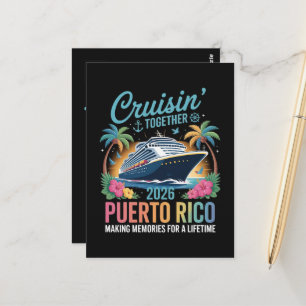 Cruisin' Together Puerto Rico 2026 Postcard
