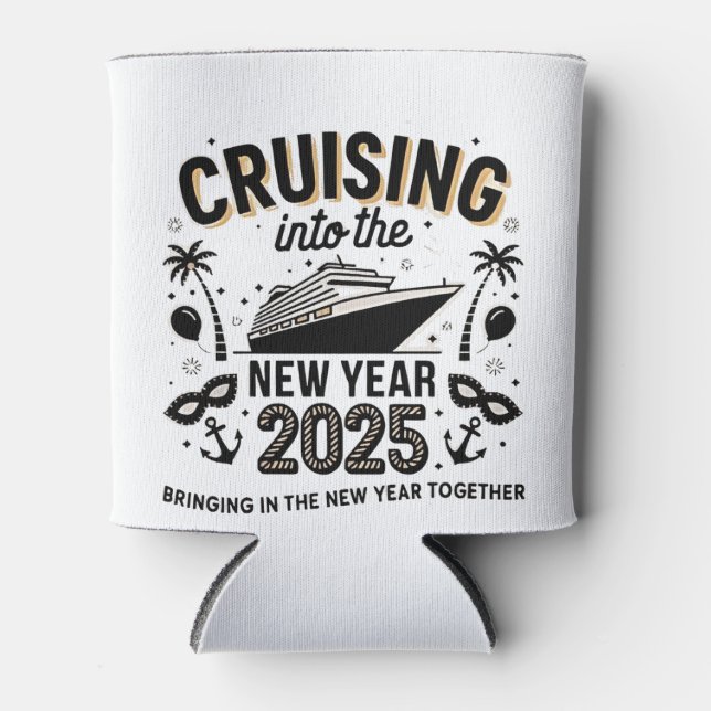 Cruising 2025 Making Memories Together Family  Can Cooler (Front)
